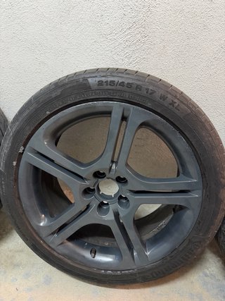 Llantas ibiza 6l fr con neumáticos