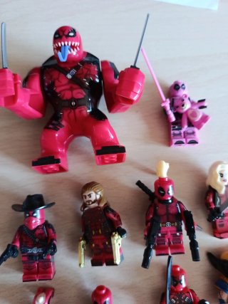 Deadpoolverso Lobezno Deadpool Wolverine compatibl