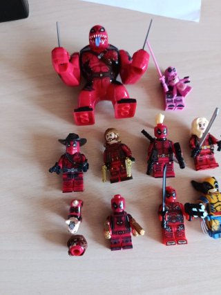 Deadpoolverso Lobezno Deadpool Wolverine compatibl