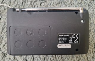 Radio Digital Portátil Sunstech RPDS32