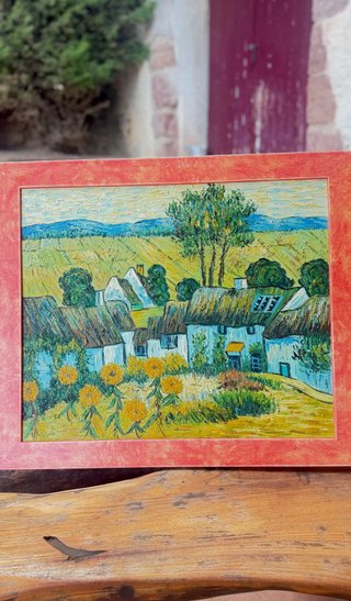 3 Reproducciones de Van Gogh Texturizadas