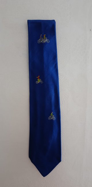 Corbata Hugo Boss Vintage Azul