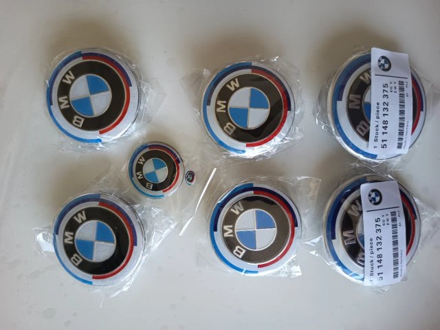 8 Loghi BMW 50° Anniversario M///