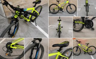Bicicleta RIDER amarilla