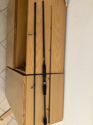 Canna da pesca 3 pezzi 5-38 gr Fibra di carbonio