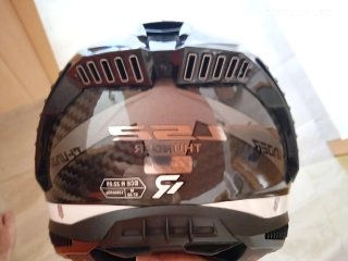 Casco Moto LS2 Thunder Negro/Verde talla M