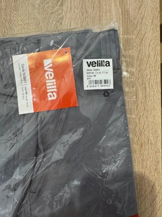 Pantaloncini da lavoro Velilla grigi taglia L