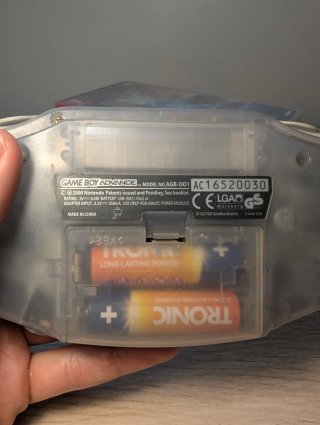 Nintendo Game Boy Advance Gris Translúcido