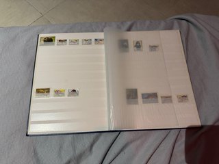 Álbum Leuchtturm+Colección 167 Sellos de Animales