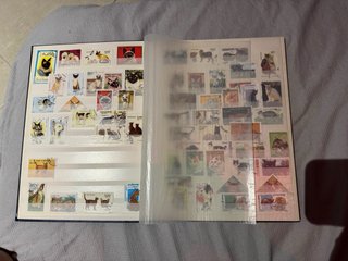 Álbum Leuchtturm+Colección 167 Sellos de Animales
