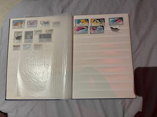Álbum Leuchtturm+Colección 167 Sellos de Animales