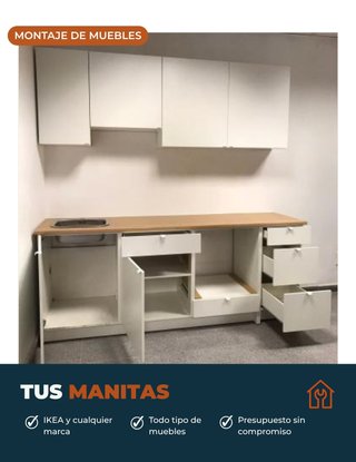 Montaje de muebles y TV a domicilio · Granada