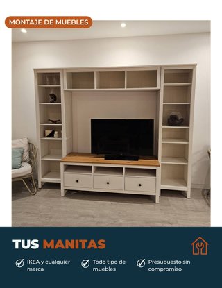 Montaje de muebles y TV a domicilio · Granada