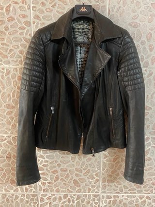 Giacca biker Chiodo Vera Pelle morbida Vintage