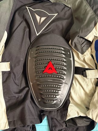 Chaqueta Moto Dainese DDry Talla 54 + Espaldera
