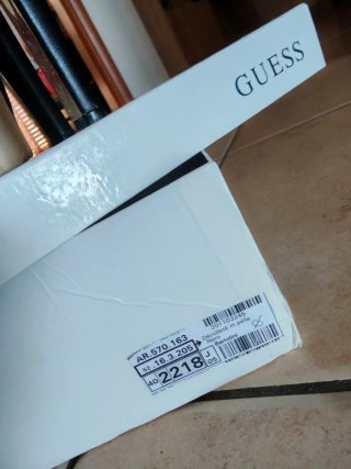 Guess Decolleté Nere in Pelle