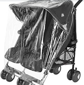 Silla Gemelar Maclaren Twin Techno Negra