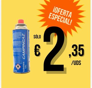 Cartuccia Gas Campingaz CP250 con Valvola 220gr