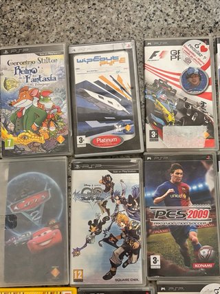 Lote 15 Videojuegos PSP/3DS