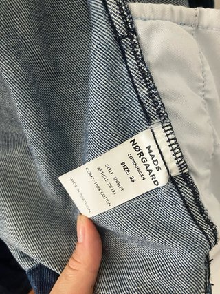 Conjunto Mads Nørgaard Cazadora y Falda Denim