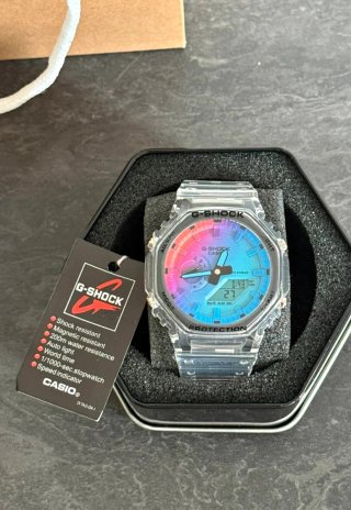 Reloj Casio G-Shock GA-1 Transparente