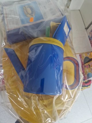 Pack Barca, Regadera, Pala, Rastrillo y Barca