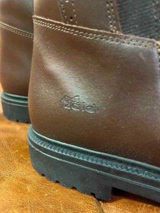 Botas de equitación Zaldi Caza Marrón Talla 39