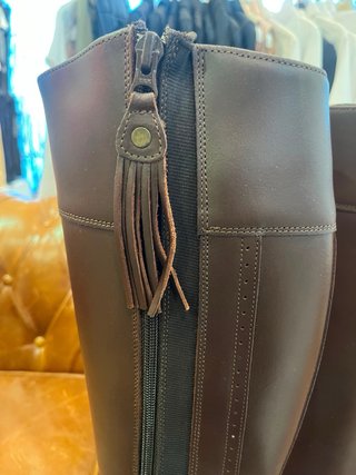 Botas de equitación Zaldi Caza Marrón Talla 39