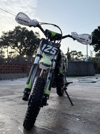 Pit Bike PGR 125cc Motocross semiatomatica