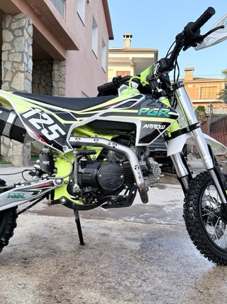 Pit Bike PGR 125cc Motocross semiatomatica