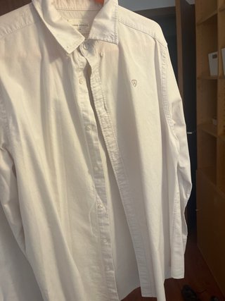 Camisa Alvaro Moreno Talla 40 Beige Rayas