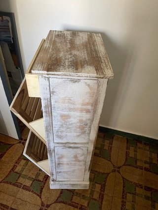 Mobile scarpiera in legno