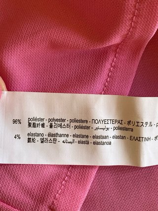Top Zara escote pico S