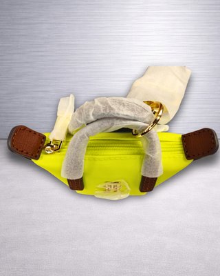 Llavero Mini Tote Bag Tommy Hilfiger Amarillo Nuev