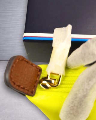 Llavero Mini Tote Bag Tommy Hilfiger Amarillo Nuev