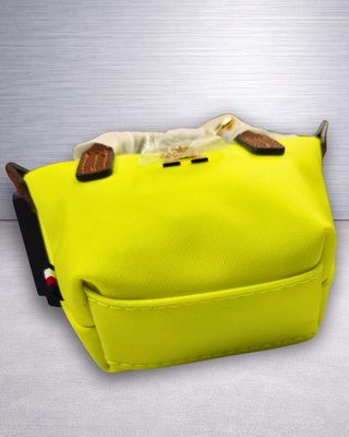 Llavero Mini Tote Bag Tommy Hilfiger Amarillo Nuev