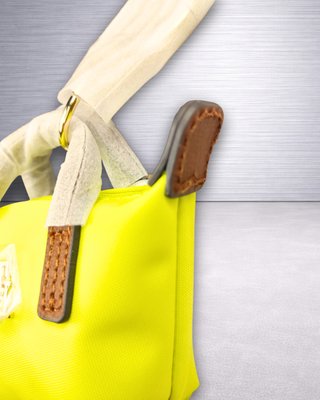 Llavero Mini Tote Bag Tommy Hilfiger Amarillo Nuev