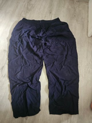 Pantalón pirata azul