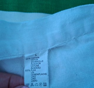 Pantalón blanco mujer