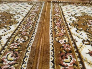 Set di 3 tappeti vintage con design floreale