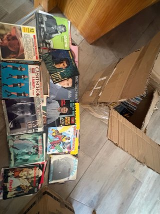 Lote 200 Vinilos Internacional