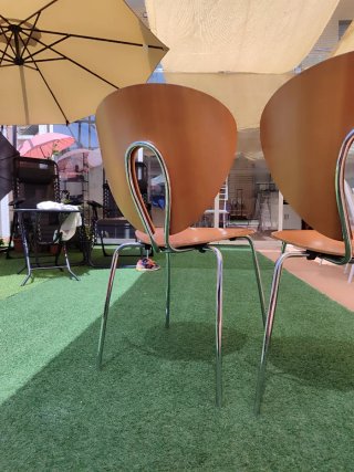 Sillas  madera y metal
