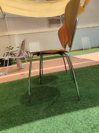 Sillas  madera y metal