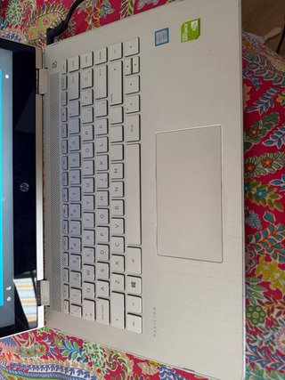 HP X360 core i7 Convertible Laptop Silver/White