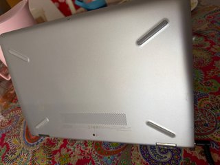 HP X360 core i7 Convertible Laptop Silver/White