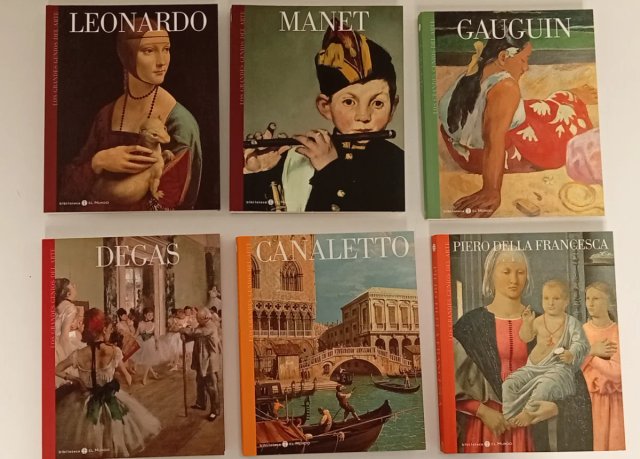 COLECCIÓN COMPLETA DE LOS GRANDES GENIOS DEL ARTE