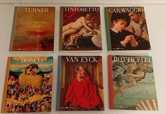 COLECCIÓN COMPLETA DE LOS GRANDES GENIOS DEL ARTE