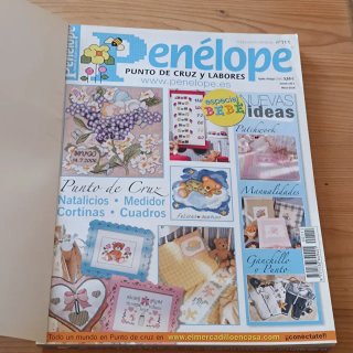 Revista Penélope Punto Cruz. Álbum colección n°35