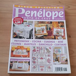 Revista Penélope Punto Cruz. Álbum colección n°35