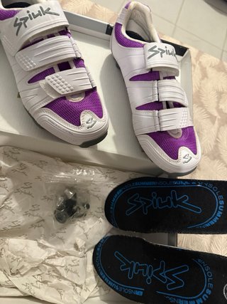 Zapatillas Ciclismo Spiuk Moradas Talla 39